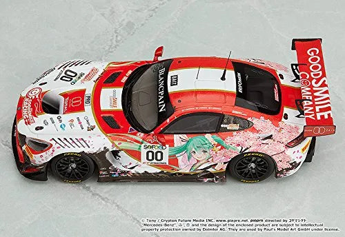 GOOD SMILE Racing - Hatsune Miku - Itasha - 1/43 - AMG: 2017 SPA24H Ver. (GOOD SMILE Racing)ㅤ – GOOD SMILE Racing As Manufacturer – ActionFigure Brasil