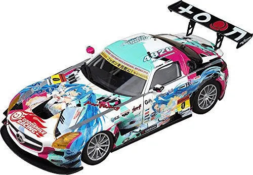 GOOD SMILE Racing - Hatsune Miku - Itasha - Mercedes-Benz SLS 2015 - 1/32 - Season Opening ver. (Good Smile Company)ㅤ – Good Smile Company – ActionFigure Brasil