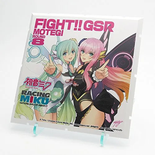 GOOD SMILE Racing - Hatsune Miku - Megurine Luka - Dioramansion 150 - Dioramansion 150: Racing Miku Pit 2017 Optional Panels - Rd.8 MOTEGI - Racing 2017 ver. (Good Smile Company, PLM)ㅤ – Good Smile Company As Distributor,PLM As Manufacturer – ActionFigure Brasil
