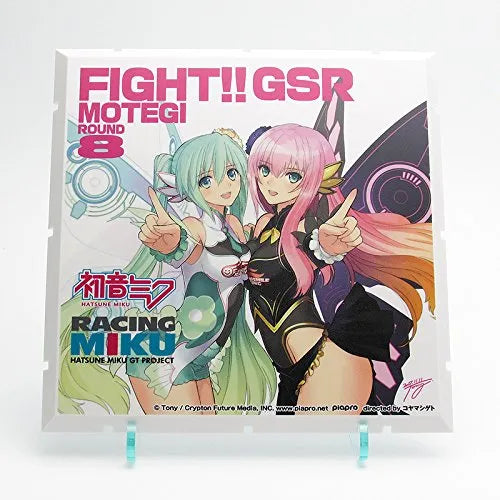 GOOD SMILE Racing - Hatsune Miku - Megurine Luka - Dioramansion 150 - Dioramansion 150: Racing Miku Pit 2017 Optional Panels - Rd.8 MOTEGI - Racing 2017 ver. (Good Smile Company, PLM)ㅤ – PLUM – ActionFigureBrasil
