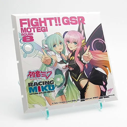 GOOD SMILE Racing - Hatsune Miku - Megurine Luka - Dioramansion 150 - Dioramansion 150: Racing Miku Pit 2017 Optional Panels - Rd.8 MOTEGI - Racing 2017 ver. (Good Smile Company, PLM)ㅤ – Good Smile Company As Distributor,PLM As Manufacturer – ActionFigure Brasil