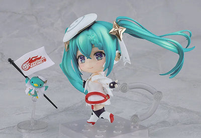 GOOD SMILE Racing - Hatsune Miku - Nendoroid #2156 - Racing 2023 Ver. (GOOD SMILE Racing)ㅤ – Good Smile Racing – ActionFigure Brasil — com base expositora