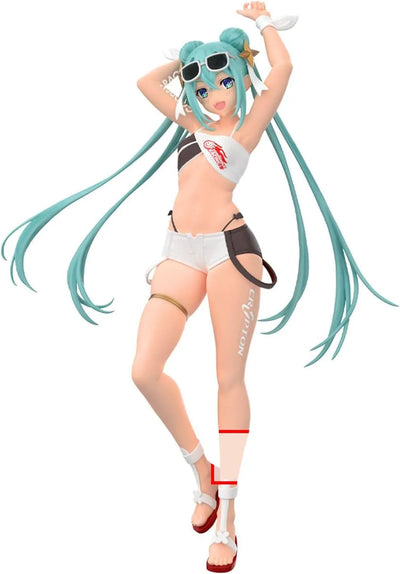 GOOD SMILE Racing - Hatsune Miku - Racing Miku 2023 Tropical Ver. (Bandai Spirits)ㅤ – Bandai Spirits – ActionFigure Brasil