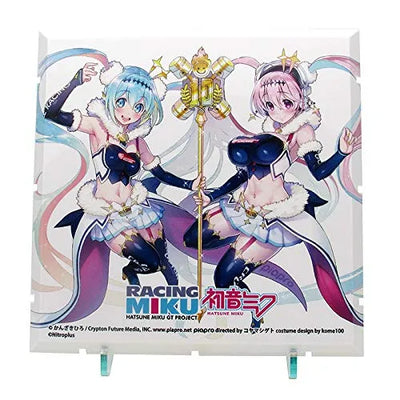GOOD SMILE Racing - Hatsune Miku - Sonico - Dioramansion 150 - Dioramansion 150: Racing Miku Pit 2018 Optional Panels - Racing 2018 ver., Super Sonico Collab Ver. (Good Smile Company, PLM)ㅤ – PLUM – ActionFigureBrasil — detalhe do produto