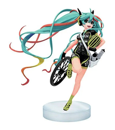 GOOD SMILE Racing - Hatsune Miku - SQ - Racing 2016, TeamUKYO Support ver.ㅤ – Banpresto – ActionFigure Brasil