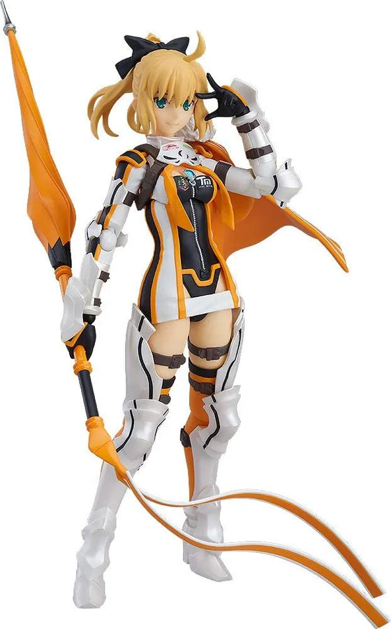 GOOD SMILE Racing - Type-Moon Racing - Saber Lily - Figma #SP-128 - Racing ver. (Max Factory)ㅤ – GOODSMILE RACING&TYPE-MOON RACING – ActionFigure Brasil