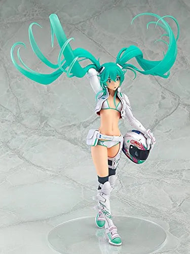 GOOD SMILE Racing - Vocaloid - Hatsune Miku - 1/7 - EV Mirai Ver., Racing 2014 (Max Factory)ㅤ – Max Factory – ActionFigure Brasil