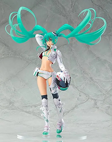 GOOD SMILE Racing - Vocaloid - Hatsune Miku - 1/7 - EV Mirai Ver., Racing 2014 (Max Factory)ㅤ – Max Factory – ActionFigure Brasil — ambientada