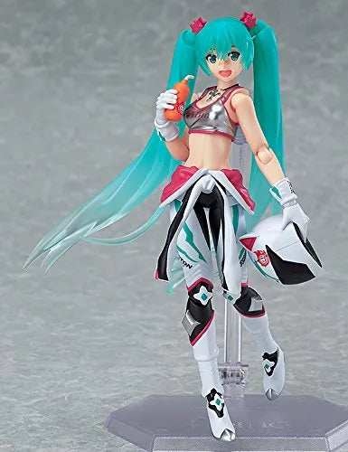 GOOD SMILE Racing - Vocaloid - Hatsune Miku - Figma #233 - EV MIRAI ver., Racing 2013 (Max Factory)ㅤ – Max Factory – ActionFigure Brasil