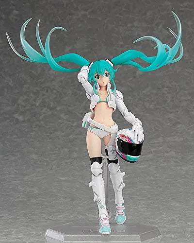 GOOD SMILE Racing - Vocaloid - Hatsune Miku - Figma #250 - EV Mirai ver., Racing 2014 (Max Factory)ㅤ – Max Factory – ActionFigure Brasil