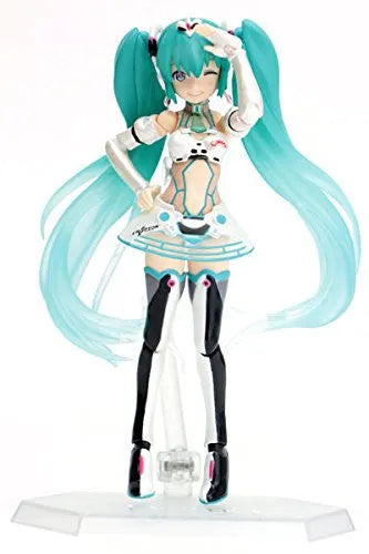 GOOD SMILE Racing - Vocaloid - Hatsune Miku - Figma #SP-045 - Racing 2012ㅤ – Good Smile Company – ActionFigure Brasil