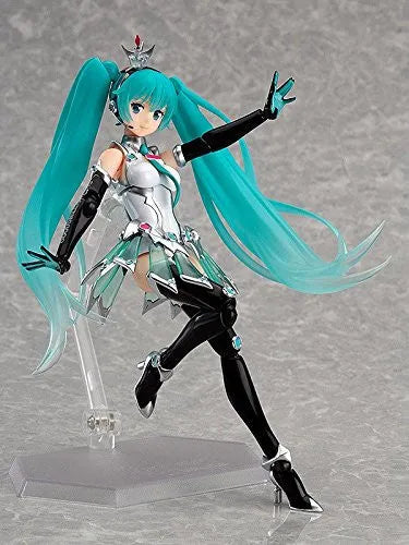 GOOD SMILE Racing - Vocaloid - Hatsune Miku - Figma #SP-049 - Racing 2013ㅤ – Max Factory – ActionFigureBrasil — ambientada
