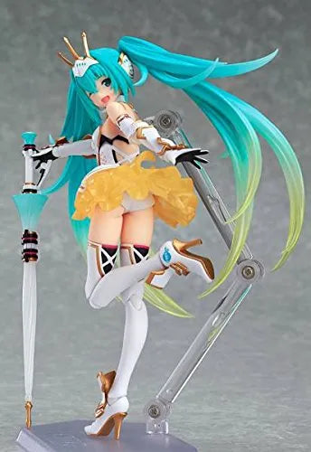 GOOD SMILE Racing - Vocaloid - Hatsune Miku - Figma #SP-060 - Racing 2015ㅤ – Max Factory – ActionFigure Brasil