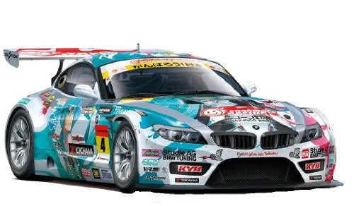 GOOD SMILE Racing - Vocaloid - Hatsune Miku - Itasha - 2011 Hatsune Miku GOOD SMILE Racing BMW Z4 GT3 - 1/24 - BMW Z4 GT3 - Round 3 (Sepang) (Fujimi)ㅤ – Fujimi – ActionFigure Brasil