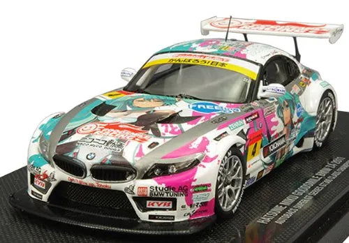 GOOD SMILE Racing - Vocaloid - Hatsune Miku - Itasha - BMW Z4 2011 - 1/43 - Racing 2011 Series : Champion Ver. (Good Smile Company)ㅤ – Good Smile Company – ActionFigure Brasil