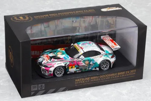 GOOD SMILE Racing - Vocaloid - Hatsune Miku - Itasha - BMW Z4 2011 - 1/43 - Racing 2011 Series : Champion Ver. (Good Smile Company)ㅤ – Good Smile Company – ActionFigure Brasil