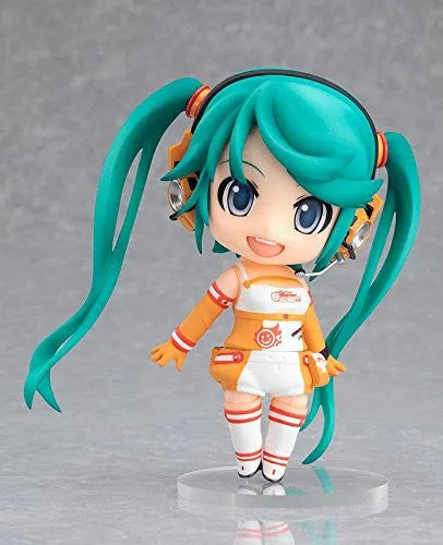 GOOD SMILE Racing - Vocaloid - Hatsune Miku - Nendoroid #109a - Racing 2010ㅤ – Good Smile Company – ActionFigure Brasil