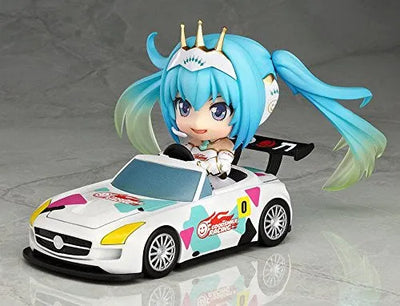 GOOD SMILE Racing - Vocaloid - Hatsune Miku - Nendoroid #517 - Racing 2015ㅤ – Good Smile Company – ActionFigureBrasil — ângulo diferente