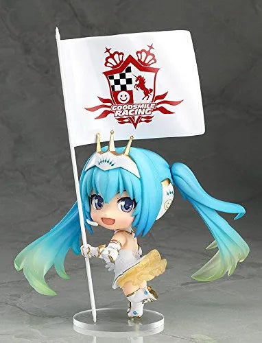 GOOD SMILE Racing - Vocaloid - Hatsune Miku - Nendoroid #517 - Racing 2015ㅤ – Good Smile Company – ActionFigure Brasil