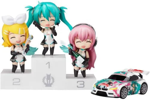 GOOD SMILE Racing - Vocaloid - Hatsune Miku - Nendoroid Petit - Racing 2011 - Setㅤ – Good Smile Company – ActionFigure Brasil