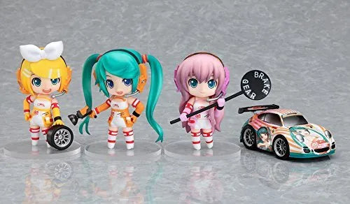 GOOD SMILE Racing - Vocaloid - Hatsune Miku - Nendoroid Petit - RQ 2 Ver. - Setㅤ – Good Smile Company – ActionFigure Brasil