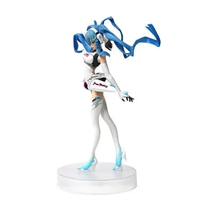 GOOD SMILE Racing - Vocaloid - Hatsune Miku - SQ - Racing 2014ㅤ – Banpresto – ActionFigure Brasil — ângulo diferente