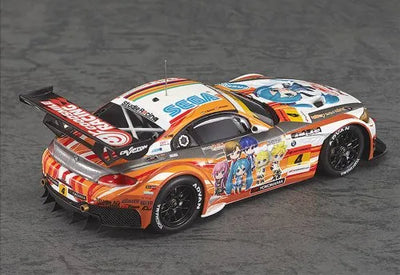 GOOD SMILE Racing - Vocaloid - Project Mirai - Hatsune Miku - Itasha - 2012 ProjectMirai GOOD SMILE Racing BMW Z4 GT3 - 1/43 - BMW Z4 GT3 - 2012 Season Opening Version (Max Factory)ㅤ – Max Factory – ActionFigure Brasil — embalagem