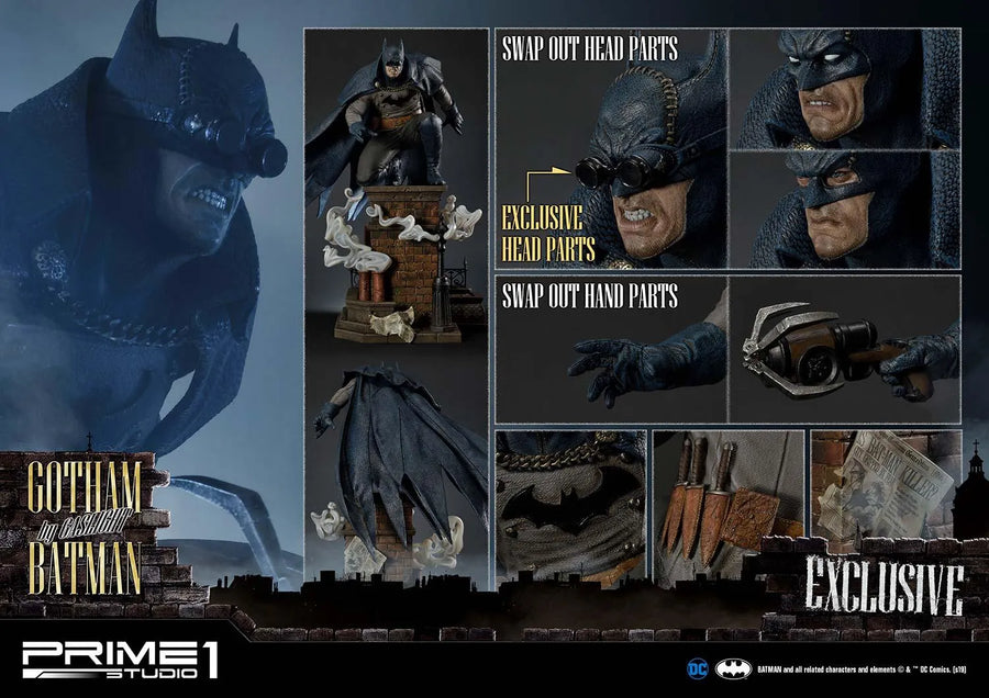 Gotham By Gaslight Batman (Exclusive Version) Batman: Arkham Origins – Prime1Studio – ActionFigure Brasil