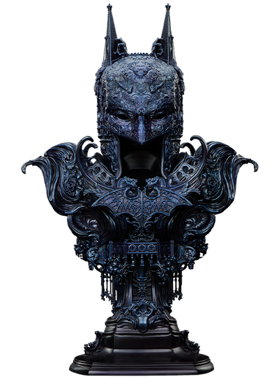Gotham City's Shadow: Batman™ (Blue Variant) - LIMITED EDITION: 150 (Variant) – Sideshow Collectibles – ActionFigure Brasil — iluminação de estúdio