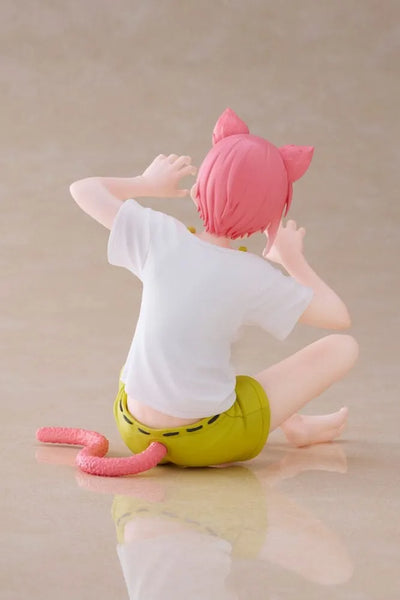 Gotoubun no Hanayome ∬ - Nakano Ichika - Desktop Cute - Cat Room Wear Ver. (Taito)ㅤ – Taito – ActionFigure Brasil — com base expositora