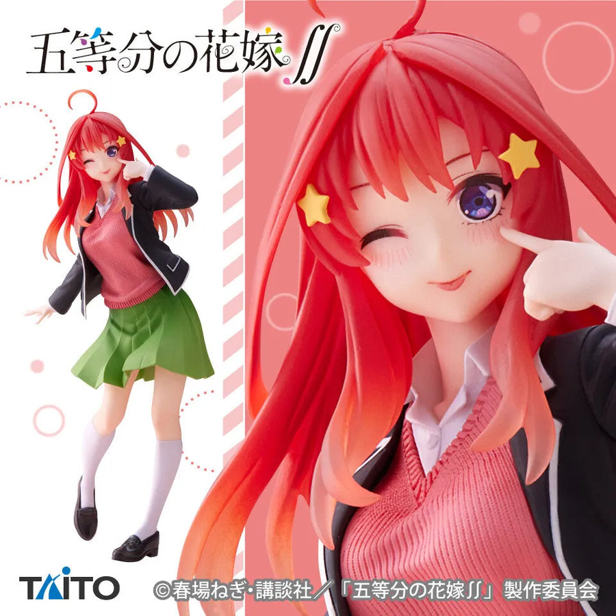 Gotoubun no Hanayome ∬ - Nakano Itsuki - Coreful Figure - Seifuku Renewal ver. (Taito)ㅤ – Taito – ActionFigure Brasil