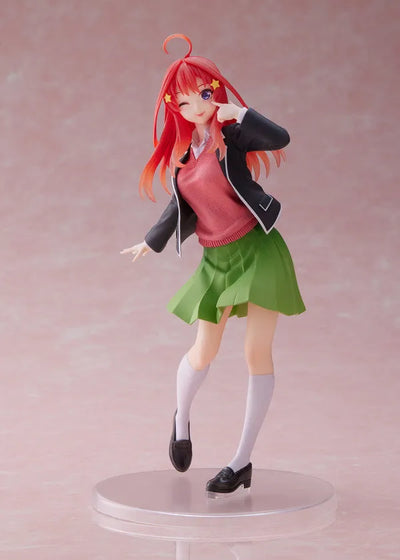 Gotoubun no Hanayome ∬ - Nakano Itsuki - Coreful Figure - Seifuku Renewal ver. (Taito)ㅤ – Taito – ActionFigure Brasil — ângulo diferente