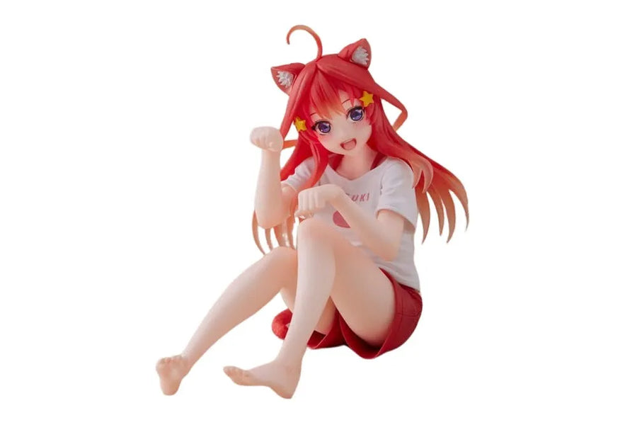 Gotoubun no Hanayome ∬ - Nakano Itsuki - Desktop Cute - Cat room wear ver. (Taito)ㅤ – Taito – ActionFigure Brasil