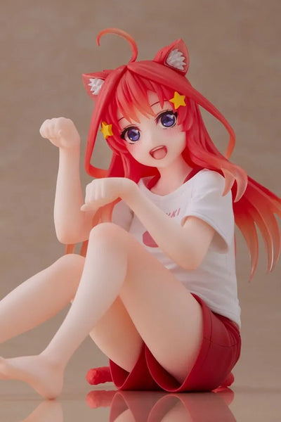 Gotoubun no Hanayome ∬ - Nakano Itsuki - Desktop Cute - Cat room wear ver. (Taito)ㅤ – Taito – ActionFigure Brasil — iluminação de estúdio
