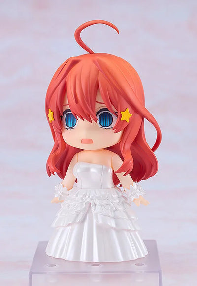 Gotoubun no Hanayome ∽ - Nakano Itsuki - Nendoroid #2411 - Wedding Dress Ver. (Good Smile Company)ㅤ – Good Smile Company – ActionFigure Brasil — com base expositora