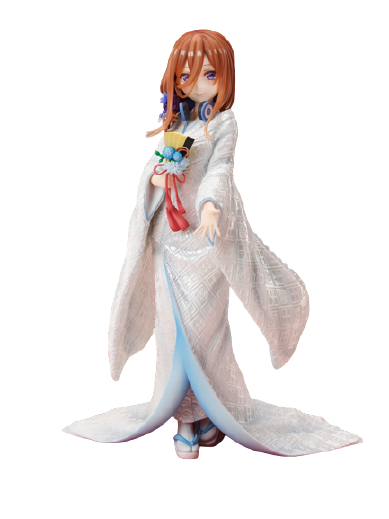 Gotoubun no Hanayome ∬ - Nakano Miku - F:Nex - 1/7 - Shiromuku (FuRyu) [Shop Exclusive]ㅤ – FuRyu – ActionFigure Brasil