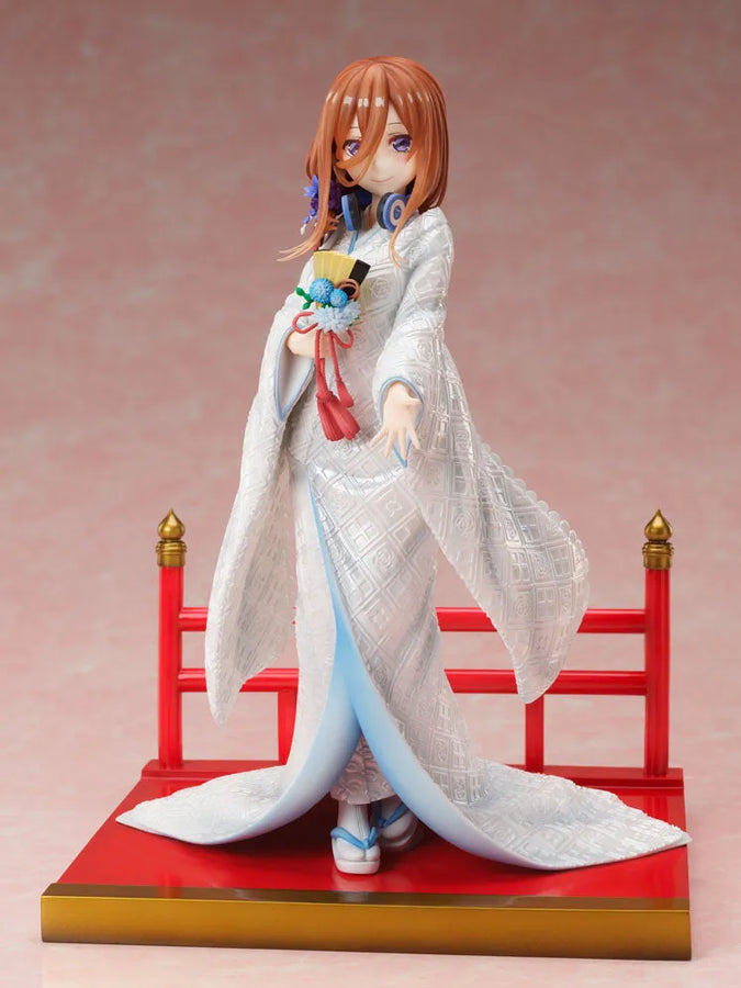 Gotoubun no Hanayome ∬ - Nakano Miku - F:Nex - 1/7 - Shiromuku (FuRyu) [Shop Exclusive]ㅤ – FuRyu – ActionFigure Brasil