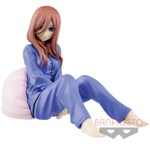 Gotoubun no Hanayome ∬ - Nakano Miku - Pajama ver. (Bandai Spirits)ㅤ – Bandai Spirits – ActionFigure Brasil