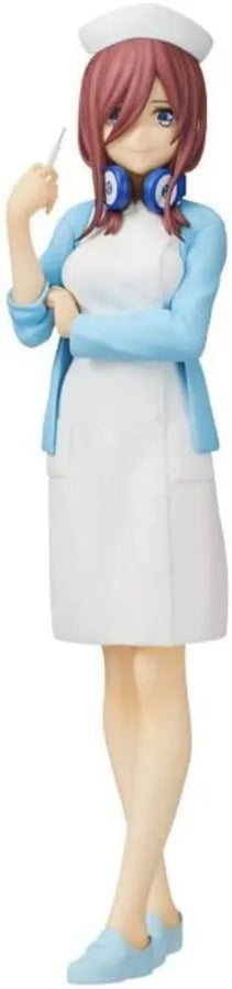 Gotoubun no Hanayome ∬ - Nakano Miku - SPM Figure - Nurse Ver. (SEGA)ㅤ – Sega – ActionFigure Brasil