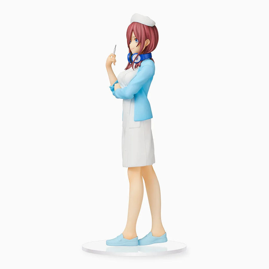 Gotoubun no Hanayome ∬ - Nakano Miku - SPM Figure - Nurse Ver. (SEGA)ㅤ – Sega – ActionFigure Brasil
