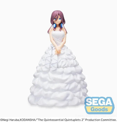 Gotoubun no Hanayome ∬ - Nakano Miku - SPM Figure (SEGA)ㅤ – Sega – ActionFigure Brasil