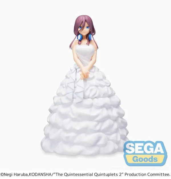 Gotoubun no Hanayome ∬ - Nakano Miku - SPM Figure (SEGA)ㅤ – Sega – ActionFigure Brasil