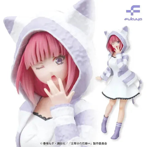 Gotoubun no Hanayome∽ - Nakano Nino - Fascinity Figure - Nekomimi Hoodie (Fukuya)ㅤ – Fukuya as Manufacturer – ActionFigure Brasil