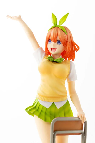 Gotoubun no Hanayome - Nakano Yotsuba - 1/8 (Kotobukiya)ㅤ – Kotobukiya – ActionFigureBrasil — ângulo diferente
