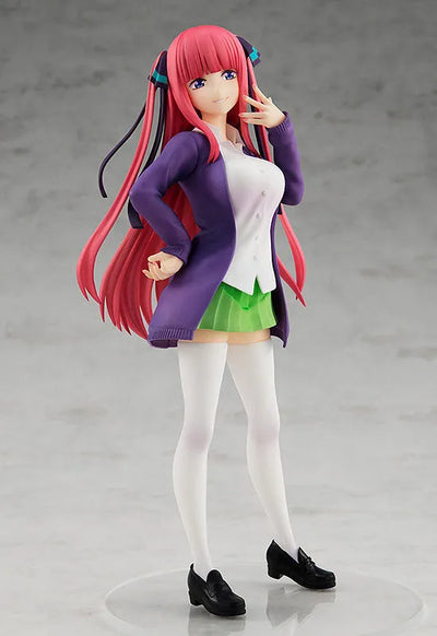 Gotoubun no Hanayome SS - Nakano Nino - Pop Up Parade (Good Smile Company)ㅤ – Good Smile Company – ActionFigure Brasil — ângulo diferente