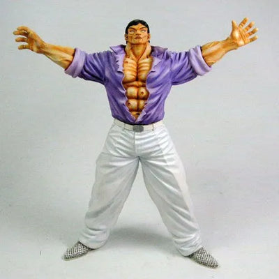 Grappler Baki - Hanayama Kaoru - Real Detail Figure - Normal ver. (Spider Web)ㅤ – Spider Web – ActionFigureBrasil — ângulo diferente