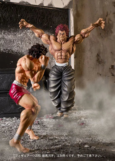Grappler Baki - Hanma Yujiro - Figuarts ZERO (Bandai)ㅤ – Puella Magi Madoka Magica – ActionFigureBrasil — com base expositora
