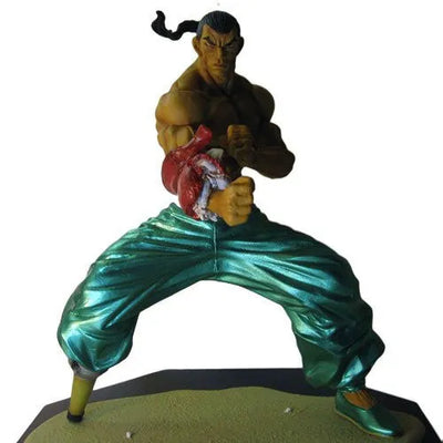 Grappler Baki - Retsu Kaioh - Real Detail Figure - Limited Edition (Spider Web)ㅤ – Spider Web – ActionFigureBrasil — ângulo diferente