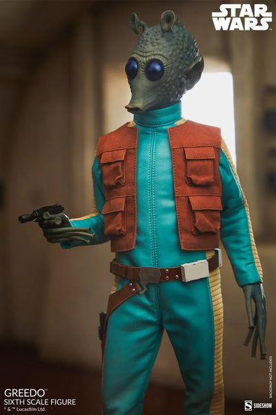 Greedo™ - LIMITED EDITION – Sideshow Collectibles – ActionFigure Brasil — ângulo diferente