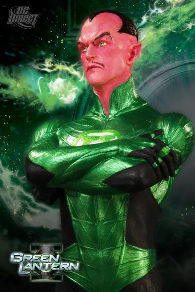 Green Lantern Mini-Bust Sinestro (Movie Ver.)ㅤ – DCダイレクト – ActionFigure Brasil